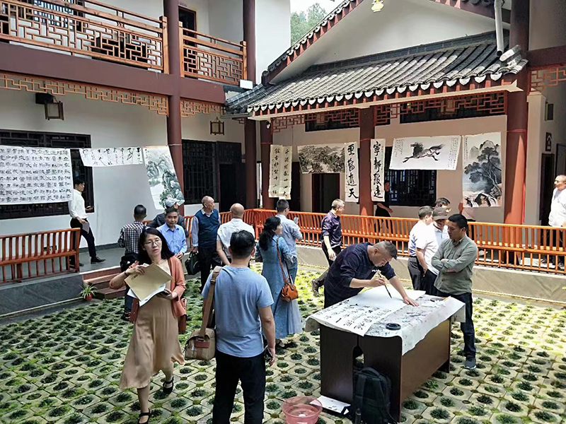 文化興村,長(zhǎng)沙市詩詞協(xié)會(huì)研創(chuàng)基地掛牌楊花書院